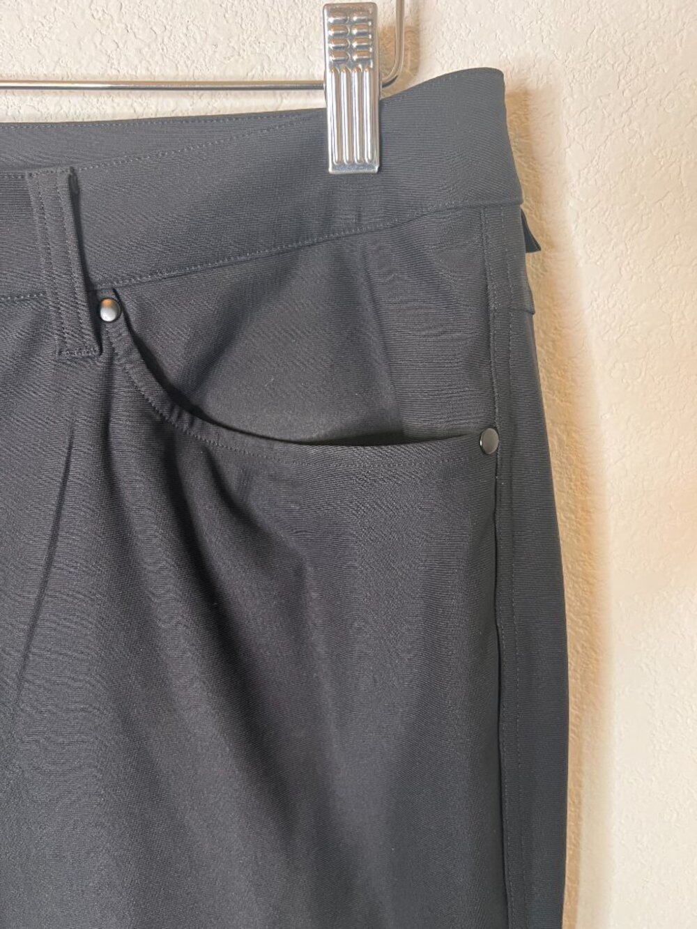 Lululemon Men's Classic-Fit Black Pants Trouser 34x32 - Picture 4 of 8